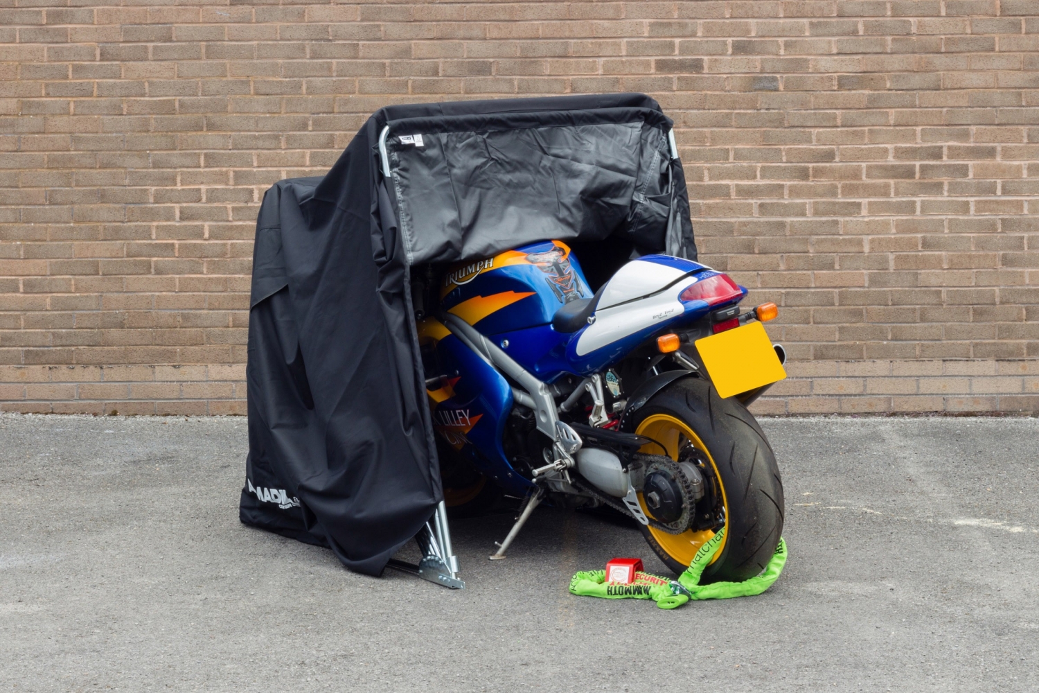 armadillo motorcycle shelter