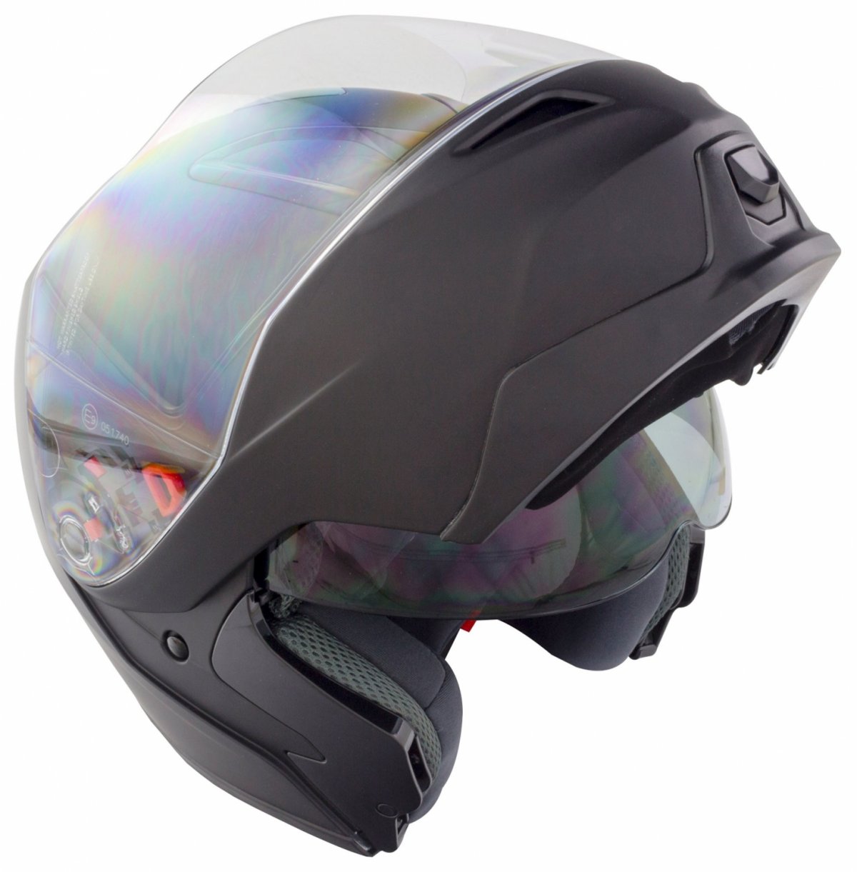 GSB G-339 Flip-up Matsort MC styrthjelm - GSB MC Styrthjelme - MM Motor Aps